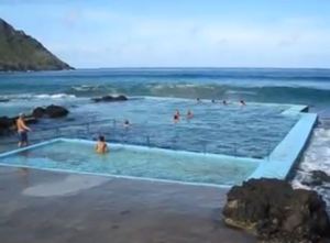 São Lourenço Bay on Santa Maria island, Azores, Portugal